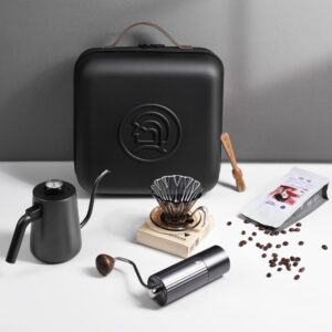 Professional portable brew coffee kit